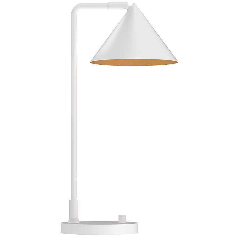 Image 1 Alora Mood Remy E26 20-in White Table Lamp