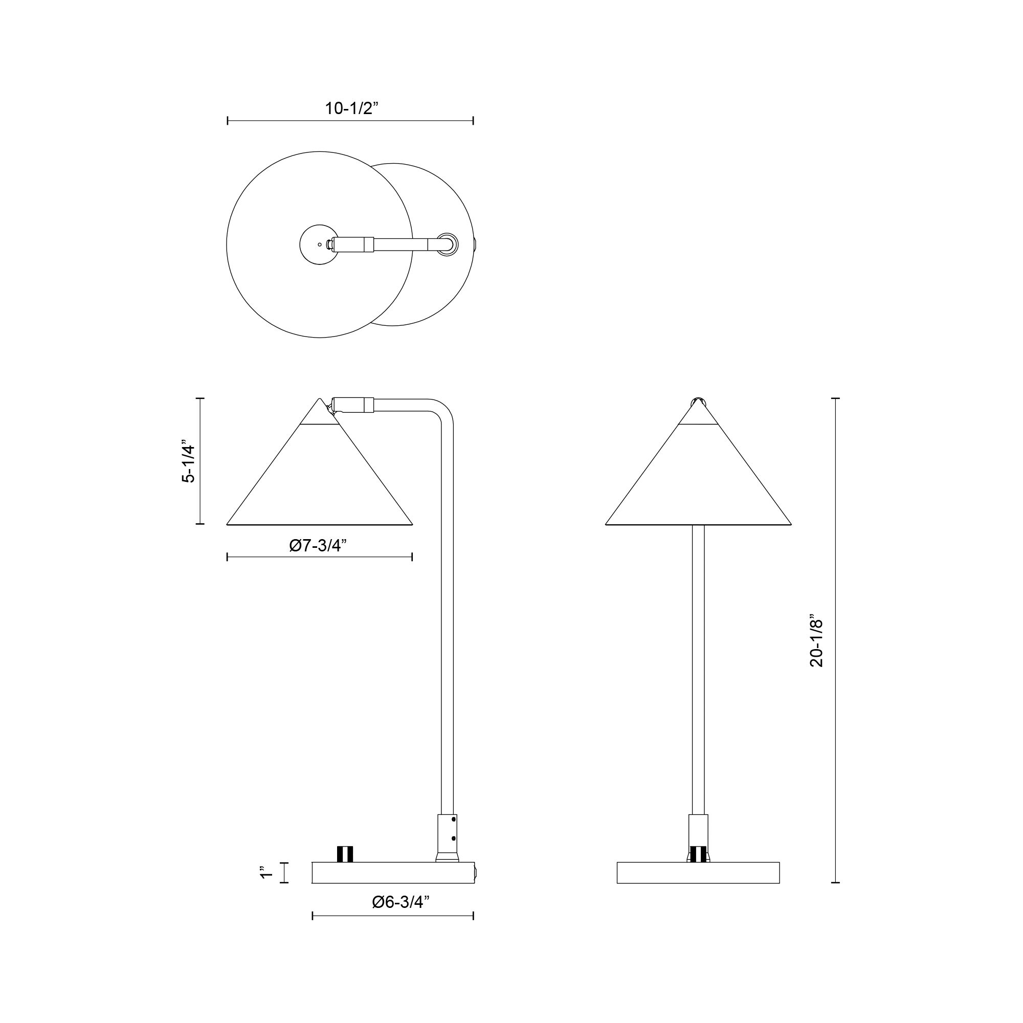 Image 3 Alora Mood Remy E26 20-in White Table Lamp more views