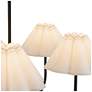 4_Alora Mood Rosemary E12 31-in Matte Black/Folded White Socket Chandelier more views