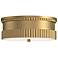 Alora Mood Rue E26 14-in Brushed Gold Flush Mount