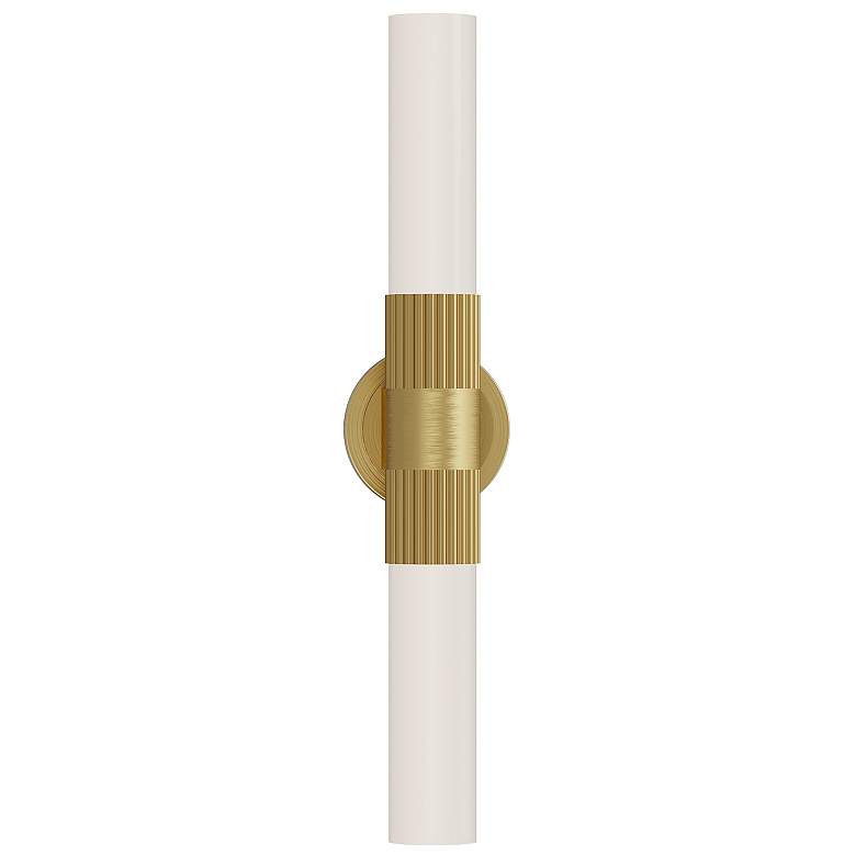 Image 1 Alora Mood Rue E26 22-in Brushed Gold Vanity Light