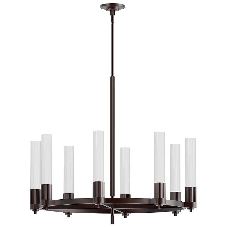 Image 1 Alora Mood Rue E26 38-in Warm Bronze Chandelier