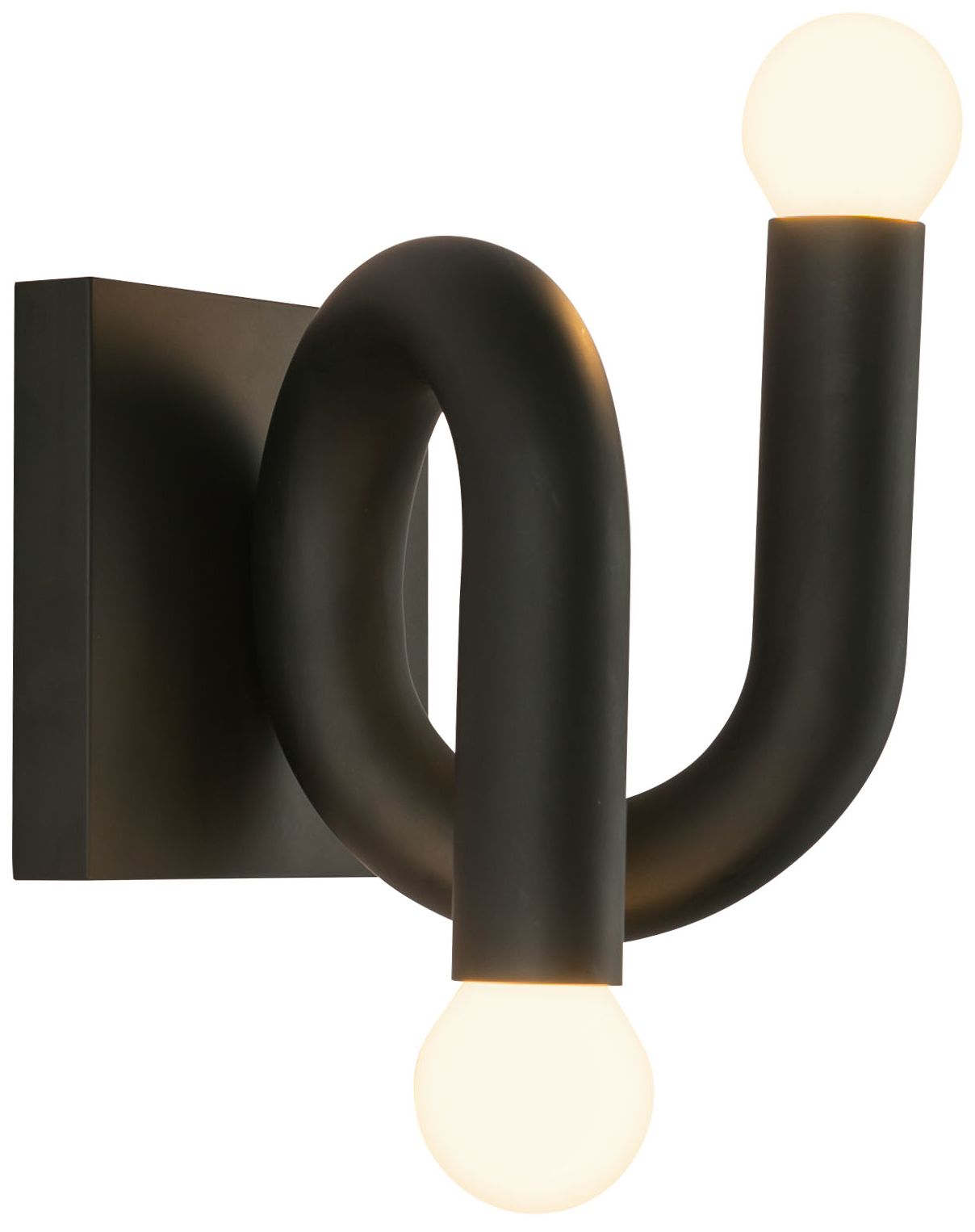 Image 2 Alora Mood Sadie E12 6-in Matte Black Wall Vanity more views