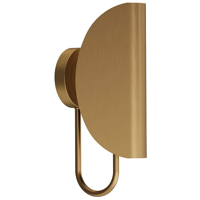 Image 1 Alora Mood Seno E12 6-in Aged Gold Wall Vanity