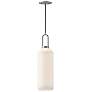 2_Alora Mood Soji E26 6-in Brushed Nickel/Opal Matte Glass Pendant