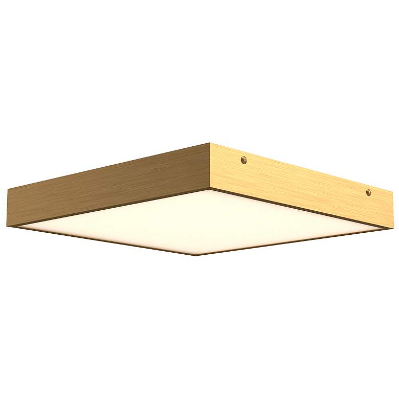Image 1 Alora Mood Sydney LED 11-in Aged Gold Flush Mount