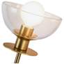 5_Alora Mood Sylvia E12 12-in Brushed Gold/Clear Glass Wall Vanity more views