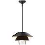 2_Alora Mood Tetsu E26 13-in Matte Black/Clear Glass Pendant