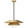 2_Alora Mood Tetsu E26 20-in Brushed Gold/Clear Glass Pendant