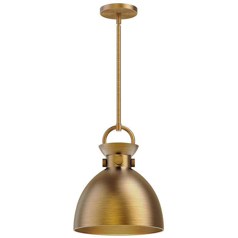 Image 1 Alora Mood Waldo E26 11-in Aged Gold Pendant