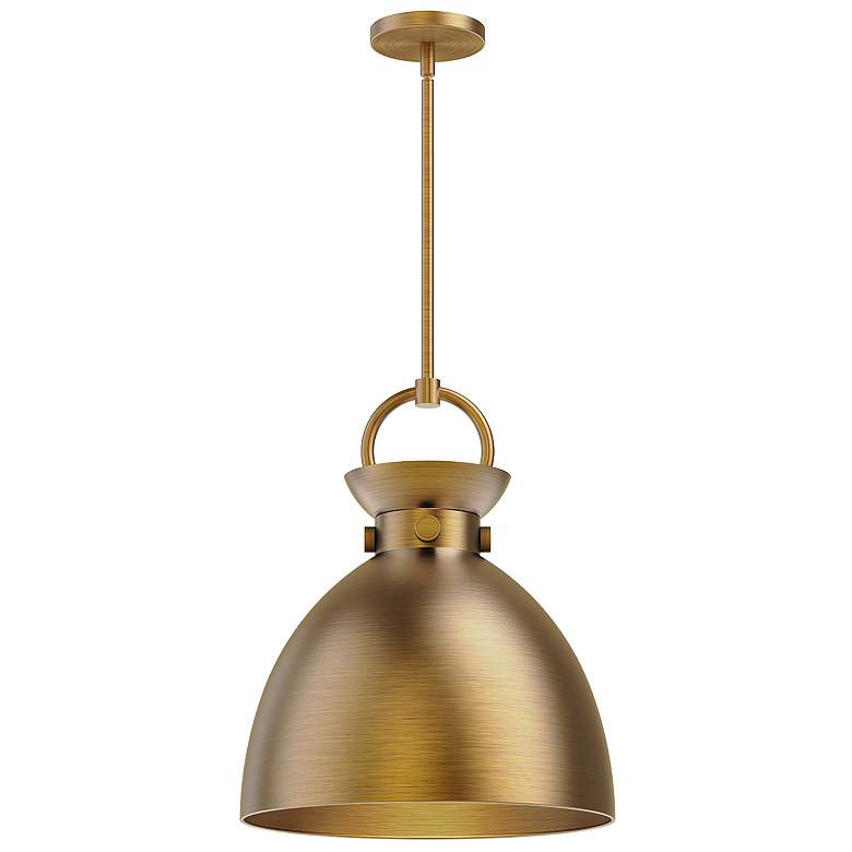 Image 1 Alora Mood Waldo E26 14-in Aged Gold Pendant