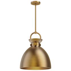 Alora Mood Waldo E26 14-in Aged Gold Pendant