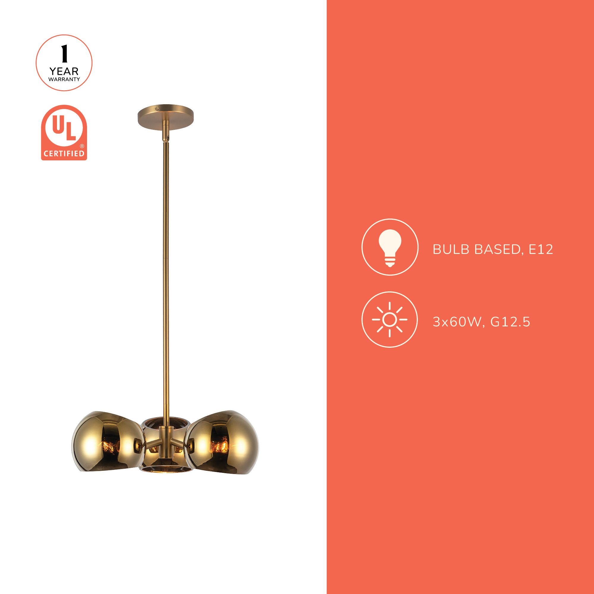 Image 4 Alora Mood Willow E12 16-in Clear Glass/Matte Black Pendant more views