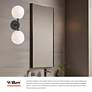 3_Alora Mood Willow E12 17-in Brushed Gold/Clear Glass Wall Vanity more views