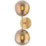2_Alora Mood Willow E12 17-in Brushed Gold/Copper Glass Wall Vanity more views
