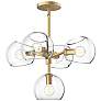 2_Alora Mood Willow E12 18-in Brushed Gold/Clear Glass 5 Lights Chandeliers