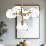 1_Alora Mood Willow E12 18-in Brushed Gold/Clear Glass 5 Lights Chandeliers