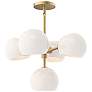 2_Alora Mood Willow E12 18-in Gold/Opal Matte Glass 5 Lights Chandeliers