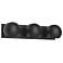 Alora Mood Willow E12 22-in Matte Black Vanity Light