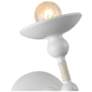 3_Alora Nadine E12 4-in Matte White/Cotton Wall Vanity more views