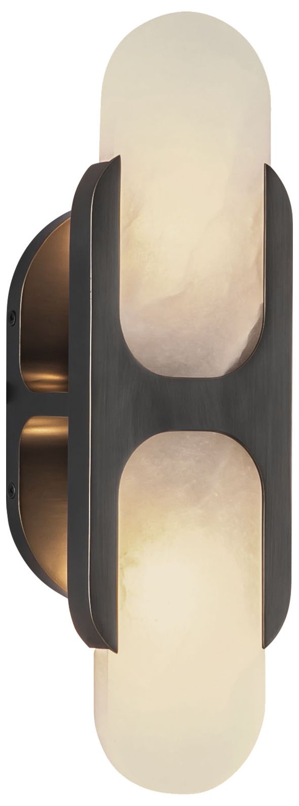 Image 3 Alora Odin E12 14-in Urban Bronze/Alabaster Wall Vanity more views