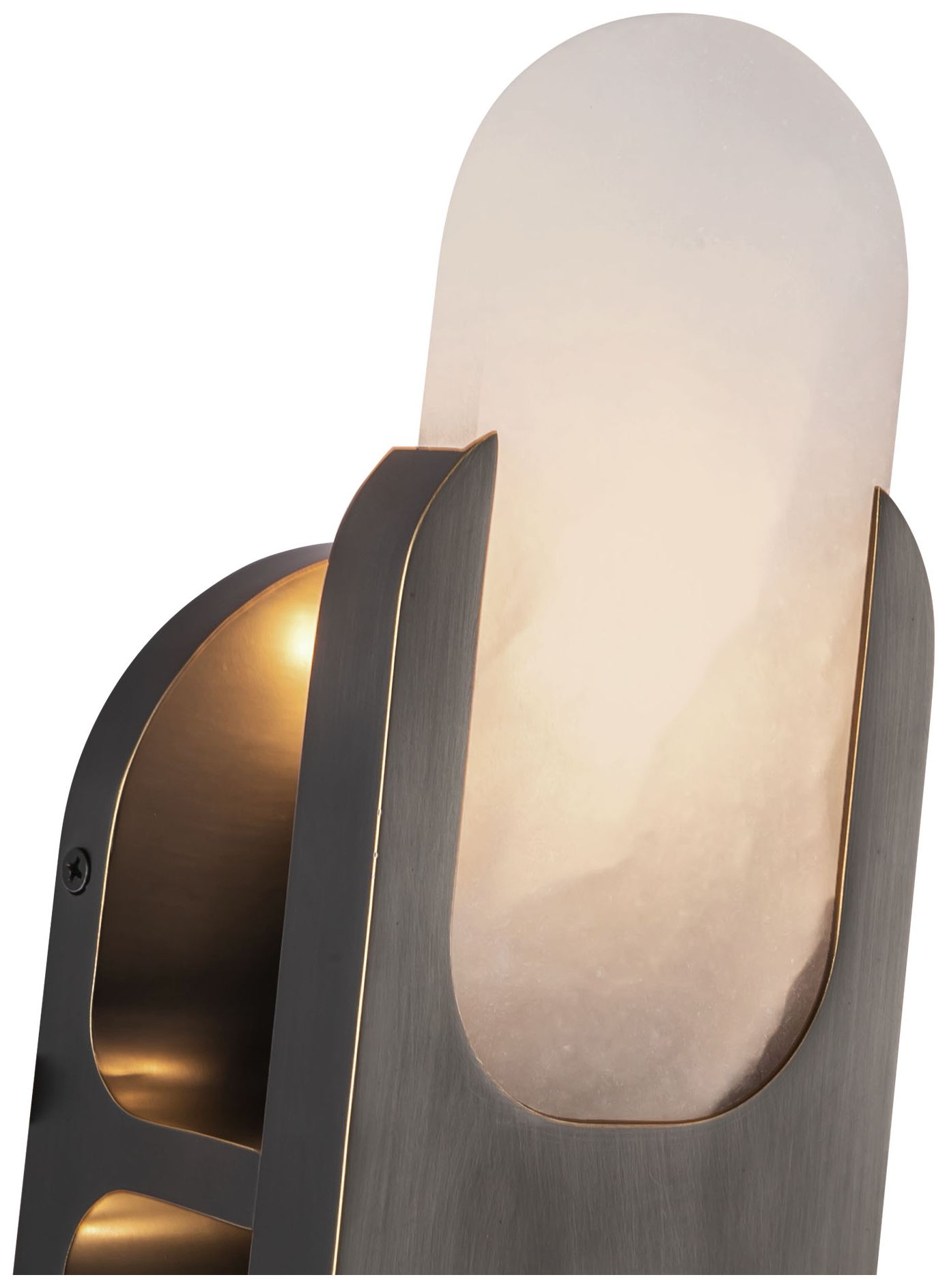 Image 4 Alora Odin E12 14-in Urban Bronze/Alabaster Wall Vanity more views