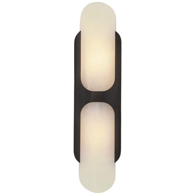 Image 1 Alora Odin E12 17-in Urban Bronze/Alabaster Wall Vanity