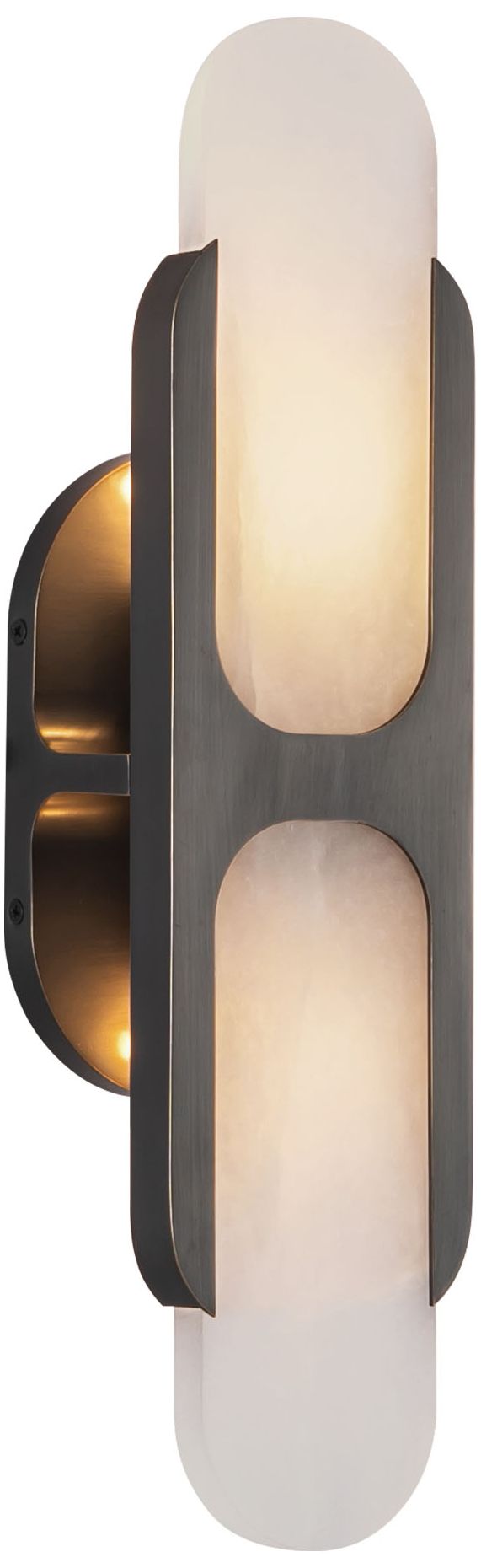 Image 4 Alora Odin E12 17-in Urban Bronze/Alabaster Wall Vanity more views