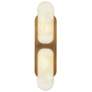 2_Alora Odin E12 17-in Vintage Brass/Alabaster Wall Vanity