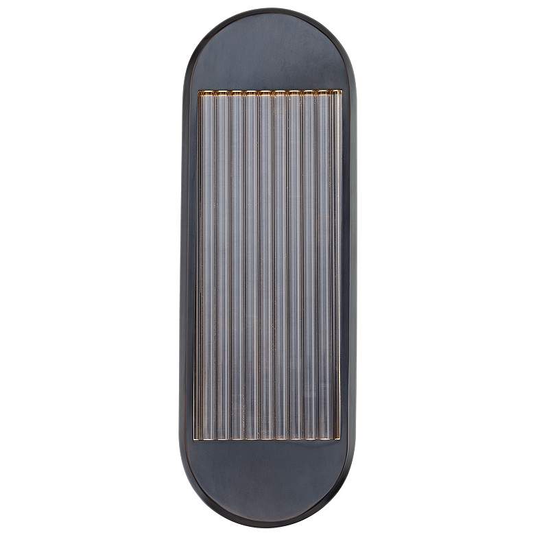 Image 1 Alora Palais LED 16-in Urban Bronze Wall Vanity