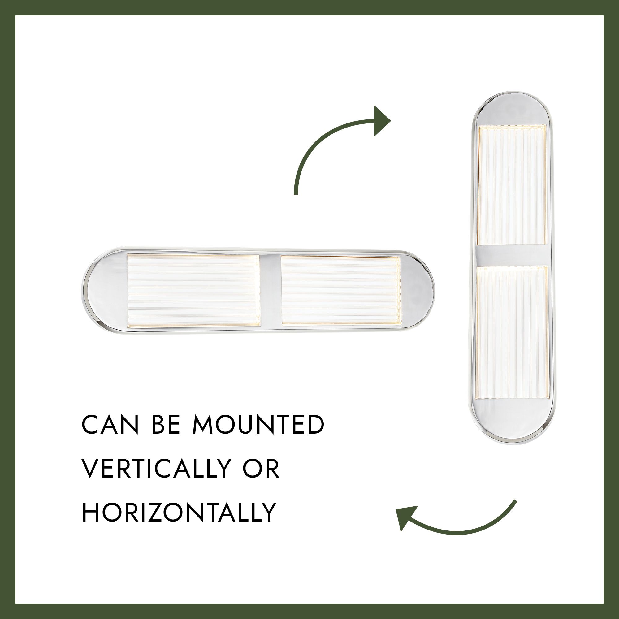 Image 5 Alora Palais LED 24-in Vintage Brass Wall Vanity more views