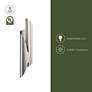 3_Alora Parducci E12 26-in Polished Nickel Wall Vanity more views