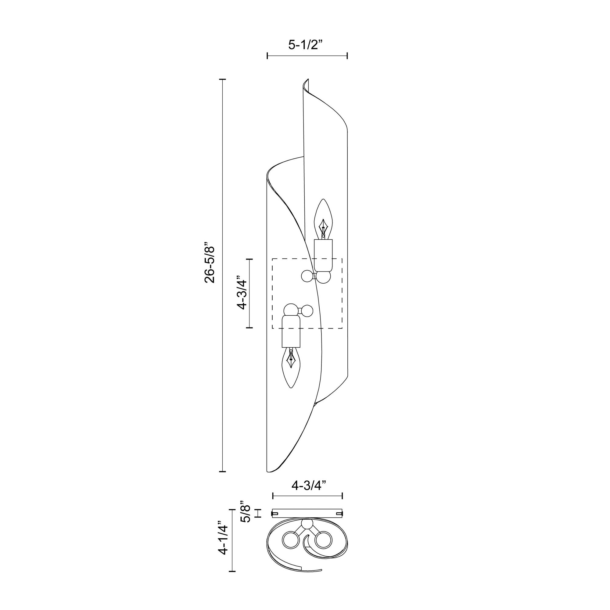 Image 6 Alora Parducci E12 26-in Vintage Brass Wall Vanity more views