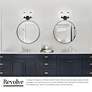 2_Alora Revolve E12 10-in Clear Glass/Polished Nickel Wall Vanity more views