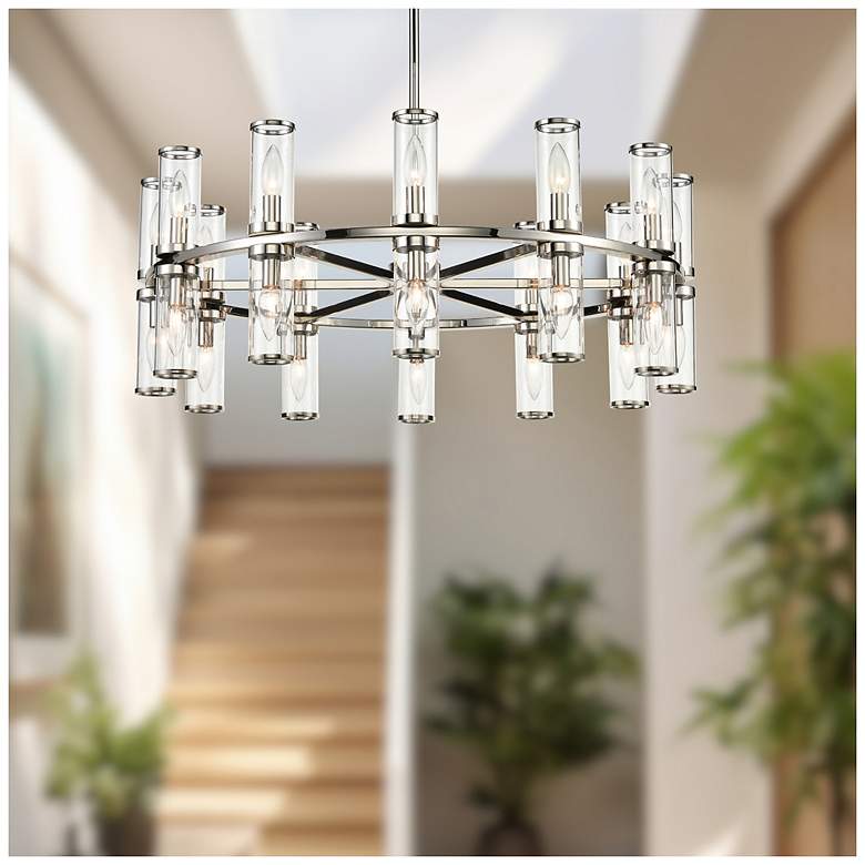 Image 1 Alora Revolve E12 24 Lights Chandeliers