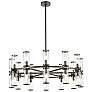Thumbnail2 of Alora Revolve E12 24 Lights Chandeliers
