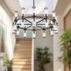 Image1 of Alora Revolve E12 24 Lights Chandeliers