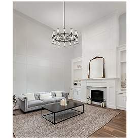 Image3 of Alora Revolve E12 24 Lights Chandeliers more views