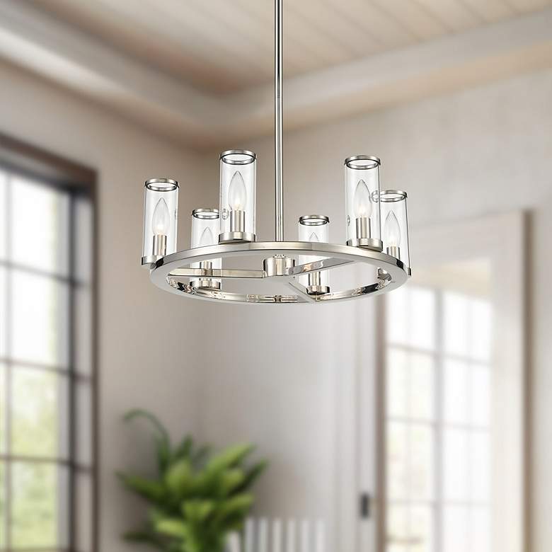 Image 1 Alora Revolve E12 6 Lights Chandeliers