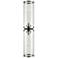 Alora Revolve Ii E26 28-in Clear Glass/Polished Nickel Wall Vanity