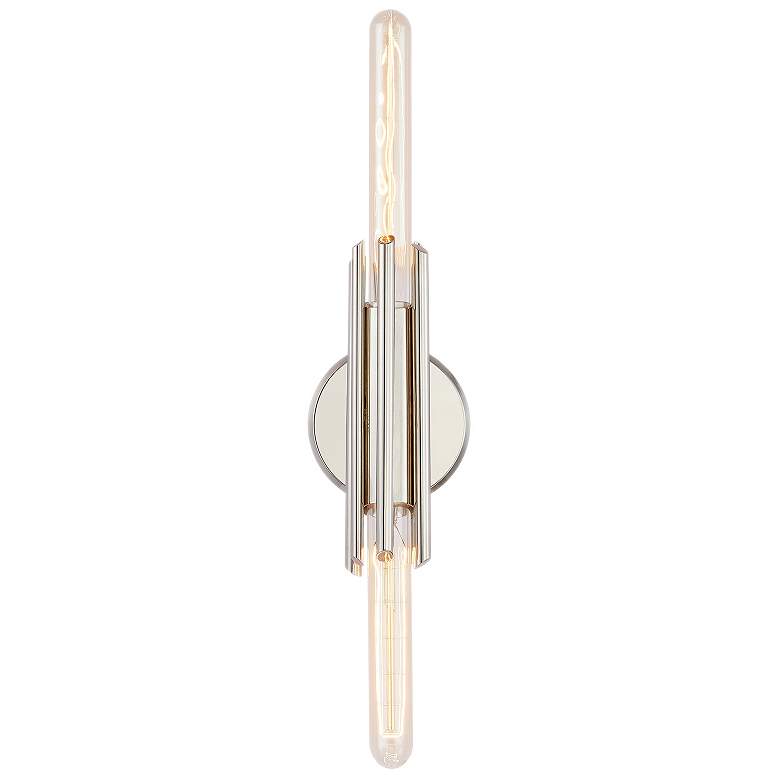 Image 1 Alora Torres E26 11-in Polished Nickel Wall Vanity