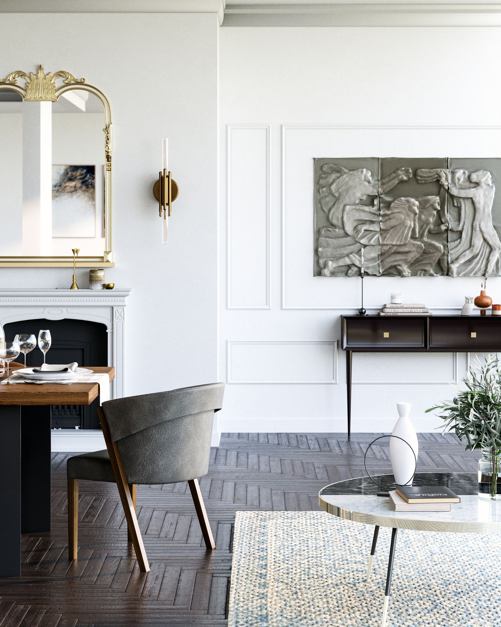 Image 2 Alora Torres E26 11-in Vintage Brass Wall Vanity more views