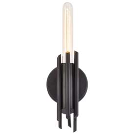 Image1 of Alora Torres E26 9-in Matte Black Wall Vanity
