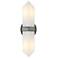 Alora Valencia E26 15-in Urban Bronze/Alabaster Wall Vanity