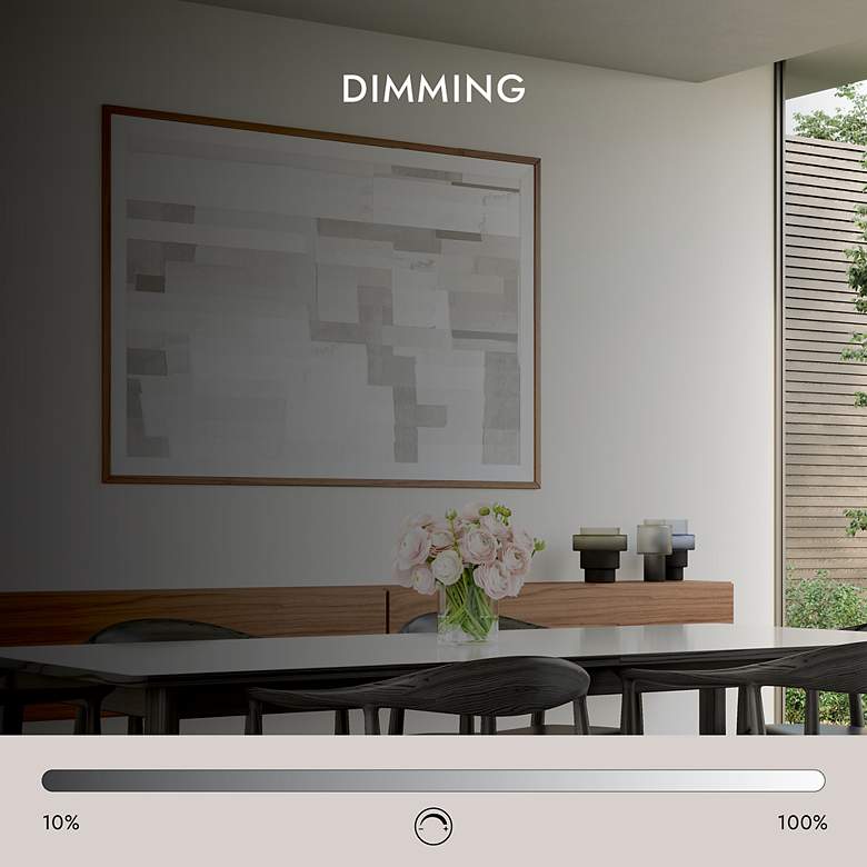 Image 7 Alora Valise LED 31-in Vintage Brass/Tuxedo Leather Pendant more views