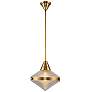 1_Alora Willard E26 14-in Vintage Brass/Prismatic Glass Pendant