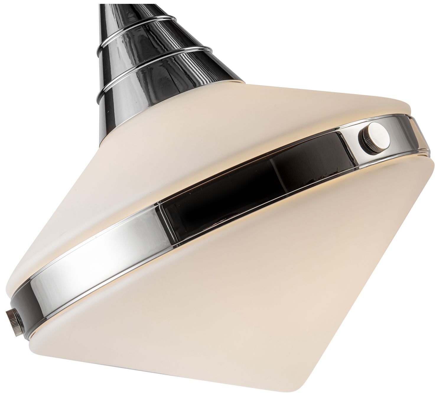 Image 2 Alora Willard E26 41-in Polished Nickel/Opal Matte Glass Linear Pendant more views