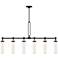 Alora Wynwood E26 52-in Urban Bronze/Glossy Opal Linear Pendant