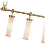 2_Alora Wynwood E26 52-in Vintage Brass/Glossy Opal Linear Pendant more views