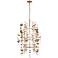 Alora Yukari E12 41-in Polished Brass Chandelier